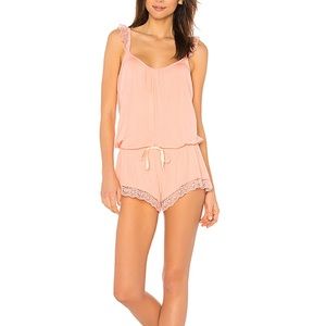 Eberjey Delfina The Enchanted Teddy in peach in M
